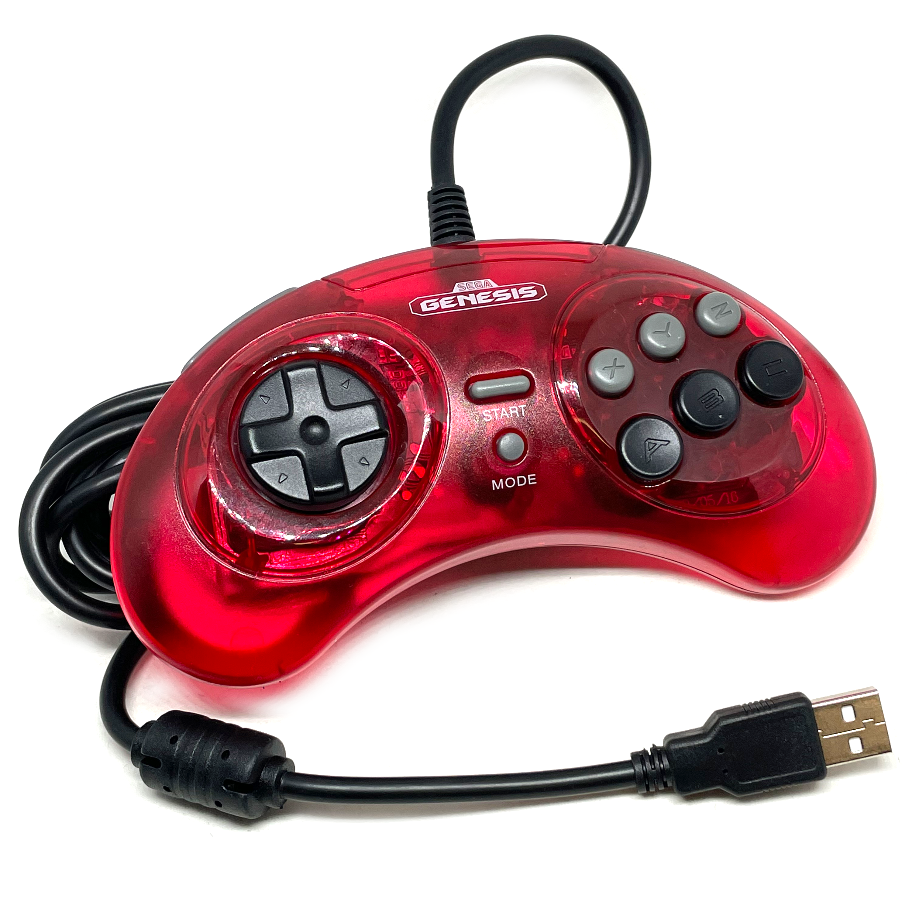 Sega Genesis 8-Button USB Controller