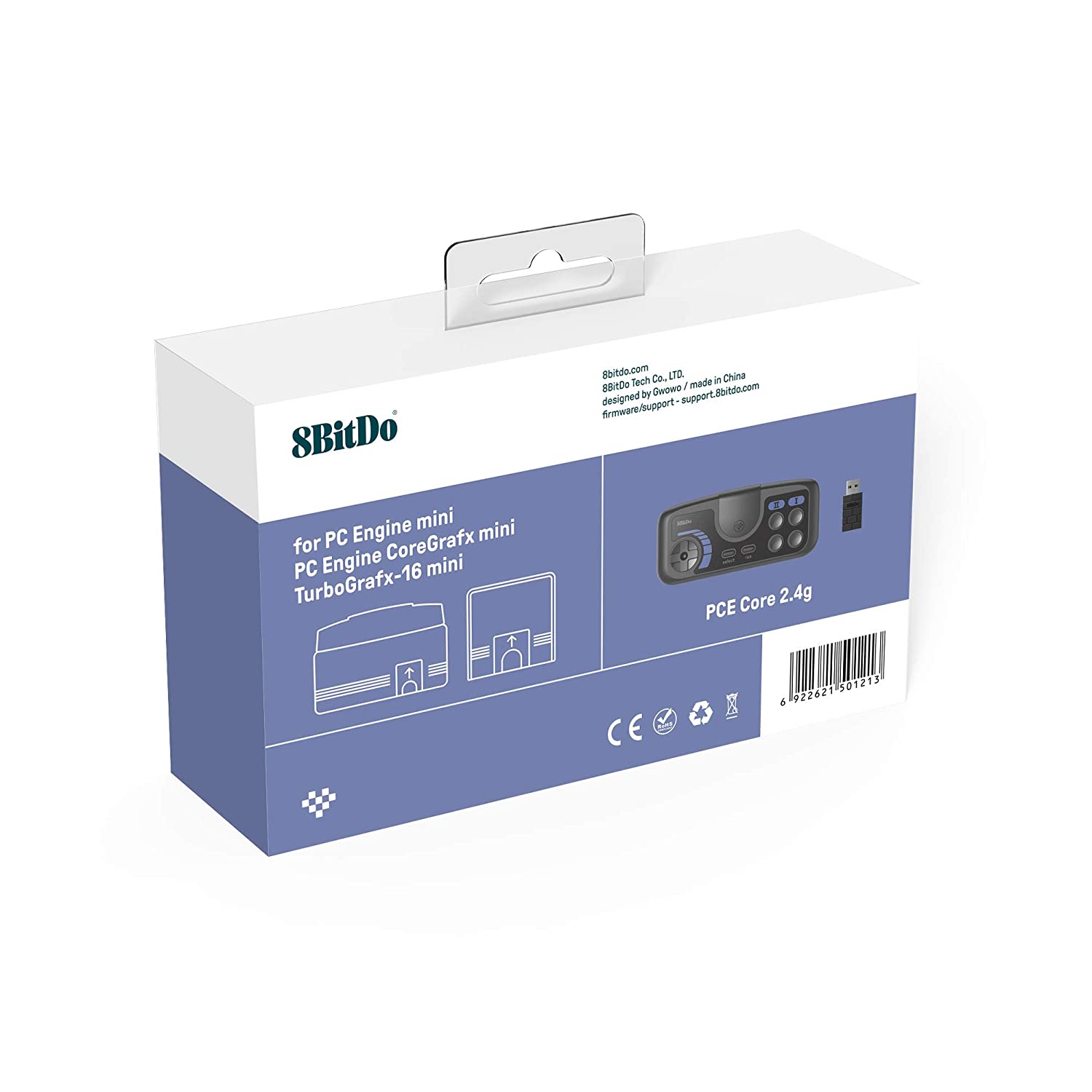 8BitDo PCE 2.4G USB Controller – Controller Adapter